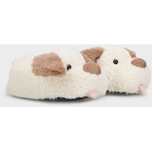 Susam Kadın Hayvanlı Panduf Beyaz 36/41 Beyaz