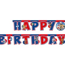 Paw Petrol Refresh Happy Bırtday Banner 2,10 M