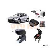 Renault Megane 3 Uyumlu Kol Dayama Ve Kolçak Sürgülü Bardaklıklı