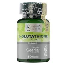 Natures Supreme L-Glutathione 250 Mg 30 Kapsül Aromasiz
