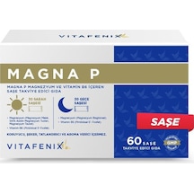 Vitafenix Magna P Magnezyum Vitamin B6 60 Saşe