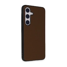 Samsung Uyumlu Galaxy S24 Kılıf Taft Kapak - Kahverengi 0.2M-Çok Renkli
