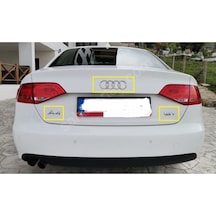 Audi A4 & 1.8t Yazı Ve Bagaj Arması Seti 3'lü Uyumlu