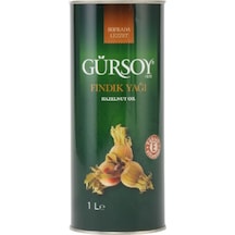 Gürsoy Rafine Fındık Yağı Teneke 2 x 1 L