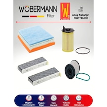 Wöbermann Peugeot 3008 1.6 Dizel Filtre Bakım Seti 2016-2020 4K