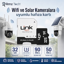 32 Gb Hafıza Kartı Wifi Ve Solar Kameralar İçin U3
