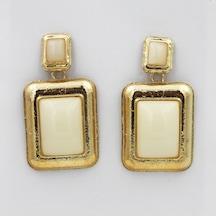 Şapkadan Gold Vip Vintage Tasarım Küpe N11.29837 Altın