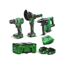 Hais Pro RB-01 DB-2101 + BH-26 + JM-125AX2 + Şarj Cihazı + Çanta Profesyonel Akülü Set