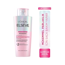 Elseve L'oreal Paris Elseve Glycolic Gloss Mükemmel Parlaklık İçin Bakım Yapan Şampuan 200 Ml
