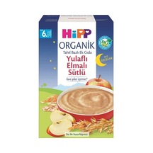 Mey İthalat Organik İyi Geceler Sütlü Yulaflı Elmalı Tahıl Bazlı Ek Gıda 250 Gr