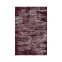 Kartela Halı Vintage Halı Kaymaz Taban Makinede Yıkanabilir Halı Bordo - 60 X 90 Cm