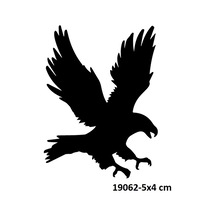 Airbrush Tattoo Minimal Kartal Yapışkanlı Stencil Süsleme Ve Boyama Kalıbı