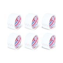 Nuga 45 Mm X 40 Mt Beyaz Koli Bandı 6 Adet 10