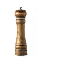Ahşap Baharat Tuz Öğütücü Değirmen Tuzluk Baharatlık 21 Cm Tek Ad