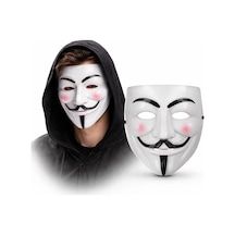 Mey İthalat V Mask Premium Vendetta Beyaz Maske Guy Fawkes Stil Çocuk