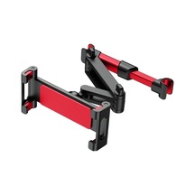 Wondernest Araba Koltuğu Teleskopik Braketi - Arka Yastık & Telefon Tutucu, 06 Yükseltme Sürümü Kırmızı Kırmızı