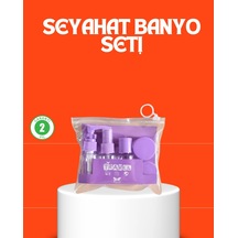 Znv Zenvia Mey İthalat 5 Parça Seyahat Kişisel Bakım Seti Şişe Sprey Krem Kutulu Znv2025 Cmn
