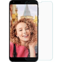 Vestel Uyumlu Venüs E4 Nano Kırılmaz Cam Ekran Koruyucu Şeffaf