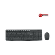 Logıtech Mk235, 920-007925, Kablosuz, Türkçe Q, Klavye Mouse Set