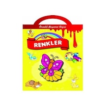 Renkler Örnekli Boyama- Parıltı Yayınları
