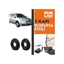 Toyota Corolla Hatchback 2000-2006 İki Kapı Koruma Fitili Siyah Renk Numlas-a Kalite-nm2837