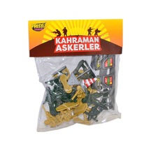 Fab Pr-09 Poşetli Küçük Askeri Trafik Oyun Seti  -Prestij