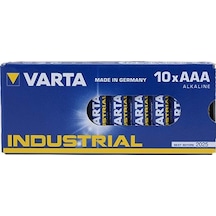 Varta 4003 Endüstriyel Alkalin Aaa Size İnce Kalem Pil 10lu