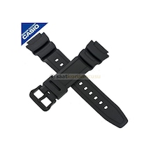 Casio Ae1000w Uyumlu Siyah Silikon Saat Kordonu