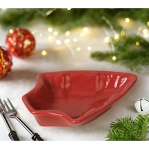 Keramika Cerezlık Cam 17 Cm Kırmızı Bayrak 506 A