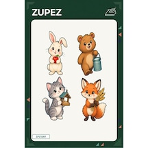 Minik Çiftlik Defteri 19x25 Cm Ütüyle Uygulanan Baskı Zpz1261 - 928156777