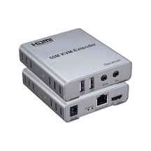 Fully H-608l 4k Uhd 60 Metre Kvm Switch Hdmı Extender Cat5-6 Uzatıcı
