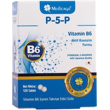 MedicaGo P5p Vitamin B6 10 mg 120 Tablet