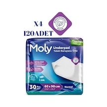 Moly Yatak Koruyucu 60 x 90 4 x 30'lu