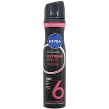 Nivea Sert Tutuşlu Silikonsuz 48 Saat Kalıcı Saç Spreyi Extreme Hold 250 ML