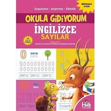 Okula Gidiyorum - İngilizce Sayılar: Uygulama Alıştırma Etkinlik