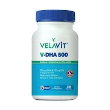 Velavit V-dha 500 30 Yumuşak Jel Kapsül
