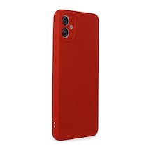 Galaxy Uyumlu  A05 Kılıf First Silikon - Kırmızı