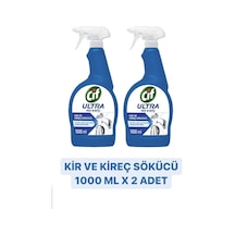 Cif Ultra Hız & Güç Kireç Sökücü Sprey Leke ve Kir Çıkarıcı 2 x 1 L
