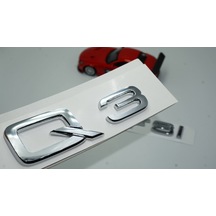 Audi Q3 40 TFSi Krom ABS 3M 3D Bagaj Yazı Logo Ürün