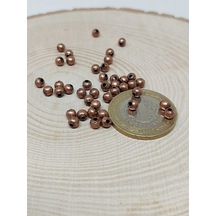 Bakır Renk Metal Ara Malzeme 4mm/100 Adet