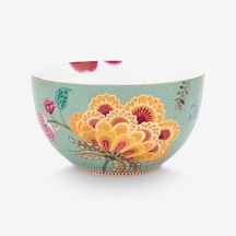 Mavi Porselen Servis Kasesi 18 Cm