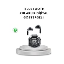 Bluetooth - 420 - 5.3 Kablosuz Kulaklık Hifi Stereo Ve Ekstra Bass - Glblseme - Dijital Ekranlı