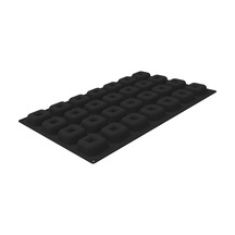 40.490.20.0000 Silikomart Sq090 Square Savarın 40x60 Cm Silikon Kalıp Kahverengi