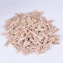 Ahşap Mandal 100 Lü Küçük Natural 20 Diğer