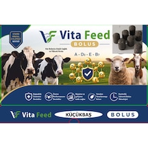 Vita Feed Küçükbaş Koyun/keçi Vitamin Mineral Bolus 25 Adet Aplikatörü Hediye