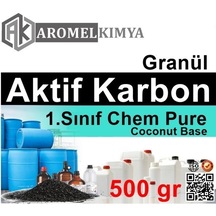Aromel Aktif Karbon Granül Chem Pure 500 G