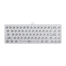 Pc Gaming Race Keyboard Barebone 2 White Ice - Compact Tkl Hibrid