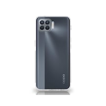 Oppo Reno 4 Lite Tıpalı Kamera Korumalı Şeffaf Premier Kılıf