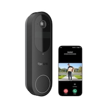 Reolınk 4mp Wıfı Dorbell Bataryalı Kapı Zili Poe