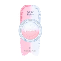 Doğal Görünüm Sunan İki Tonlu Pudra Allık Perıpera Pure Blushed Custom Cheek 001 Candy Pink 001